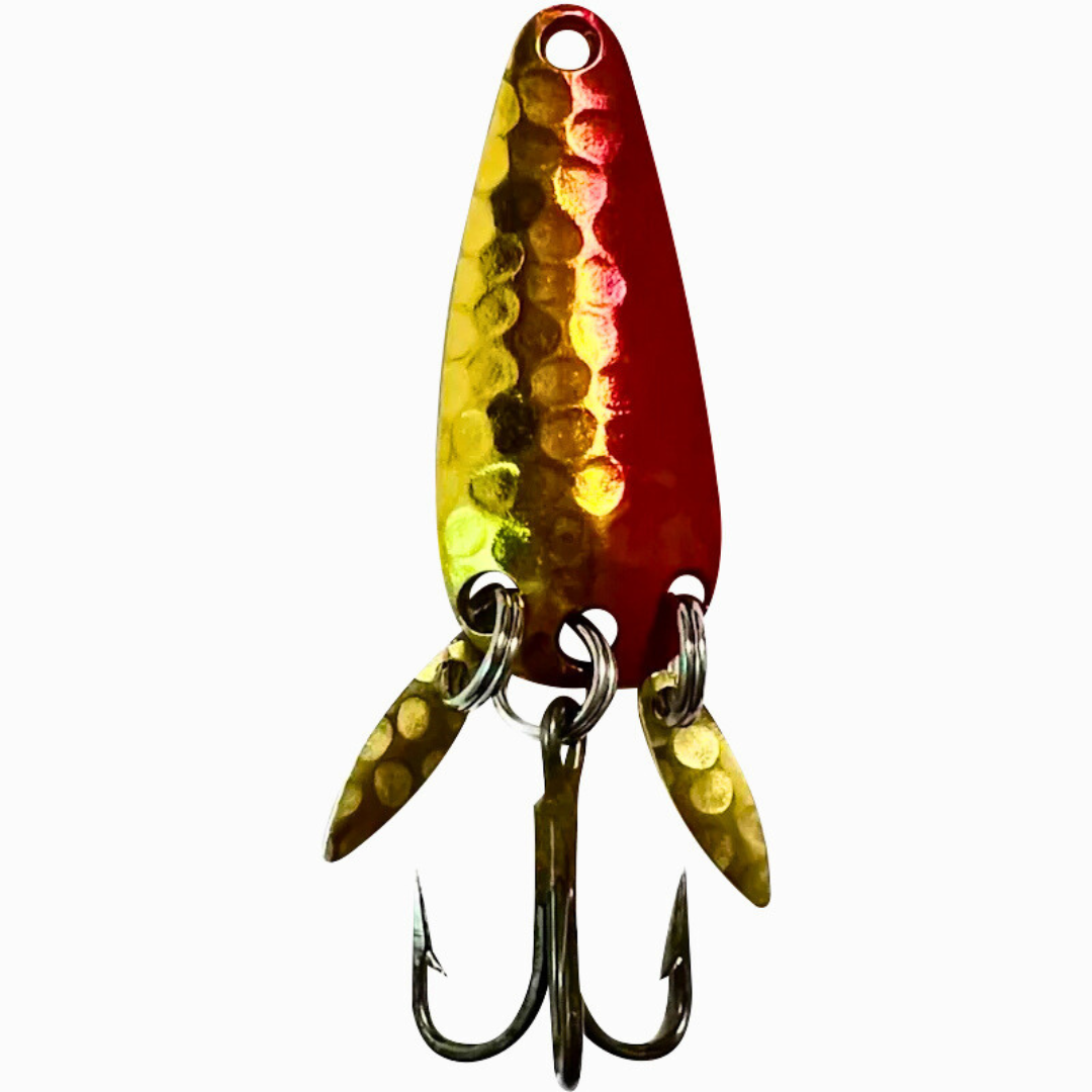 The Mook Lure - 1.5 Red and Gold Slasher