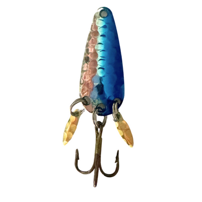 The Mook Lure - 1.5" Electric Blue - Premium Spoon 1.5" Lure from The Mook - Just $10! Shop now at The Mook